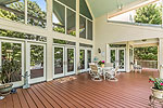 Main level covered deck at 467 Windy Wood in Windermere West, AL. Professional photos and tour by Go2REasssistant.com