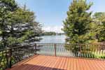 Main level deck view at 493 Windy Wood, Windermere West, Lake Martin, Alexander City, AL. Professional photography and tour by Sherry Watkins, Go2REassistant.com