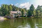 Lakeside view at 493 Windy Wood, Windermere West, Lake Martin, Alexander City, AL. Professional photography and tour by Sherry Watkins, Go2REassistant.com