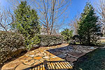 Side courtyard patio at 49 Avenue of the Waters, Lucas Point at The Waters, Pike Road, AL. Professional photos and tour by Go2REasssistant.com