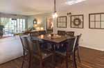 Dining Area at 107 Golf Colony Condos in StillWaters, Dadeville, AL_Lake Martin ALWaterfront condos for sale.  I Shoot Houses...Professional photos and tour by Sherry Watkins at Go2reassistant.com