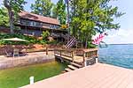 190 feet waterfront at 218 Driftwood Point, Dadeville, AL-Lake Martin AL Waterfront homes for sale. Professional photos and tour by Go2REasssistant.com