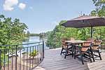 Main level deck at 519 Old Still Rd in the Preserve at Stoney Ridge, Lake Martin - Dadeville,  AL. Professional photos and tour by Go2REasssistant.com