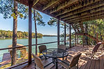 Terrace level covered porch at 533 1st Street, Eclectic, Lake Martin - Alexander City,  AL. I Shoot Houses... photos & tour by Go2REasssistant.com