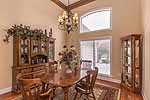 Separate Dining Room at 5524 Hollister in Taylor Lakes, Montgomery, AL. Professional photos and tour by Go2REasssistant.com