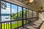 Main level screen porch at 60 Yawl Road, Lake Martin - Dadeville,  AL. I Shoot Houses... photos and tour by Go2REasssistant.com