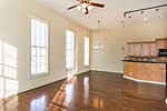 Dining area at 63B Bridge Street, Lucas Point at The Waters, Pike Road, AL. Professional photos and tour by Go2REasssistant.com