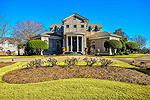 Front view at 7641 Lakeridge Drive in Wynlakes, Montgomery, AL. I Shoot Houses...Professional photos and tour by Sherry Waktins at Go2REasssistant.com