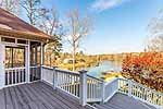 Open deck with a view at 76 Wood Duck Lane on Sandy Creek, Dadeville, AL_Lake Martin ALWaterfront homes for sale. I Shoot Houses...Professional photos and tour by Sherry Watkins at Go2REasssistant.com