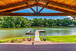 New dock with Trex decking at 79 S. Turkey Trot in StillWaters, Dadeville, AL_Lake Martin ALWaterfront homes for sale. Professional photos and tour by Go2REasssistant.com