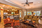Open floor plan at 8100 Wyndridge Drive, Montgomery, AL. Professional photos and tour by Go2REasssistant.com