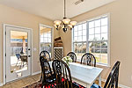 Breakfast nook at 8151 Grayson Grove in Deer Creek, Montgomery, AL. I Shoot Houses...photos and tour by Go2REasssistant.com