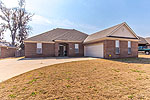 Front view at 8151 Grayson Grove in Deer Creek, Montgomery, AL. I Shoot Houses...photos and tour by Go2REasssistant.com