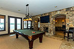 Terrace level living area at 90 Whispering Ridge in The Ridge, Lake Martin - Alexander City,  AL. Professional photos and tour by Go2REasssistant.com