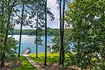 Lakeside view at 925 Timber Cove on Manoy Creek, Lake Martin -  Jacksons Gap,  AL. I Shoot Houses... photos & tour by Go2REasssistant.com