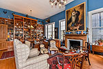Library at Prairie Place, Historic Estate, Hope Hull, AL. Professional photos and tour by Go2REasssistant.com