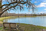 Quiet spot by the pond at Prairie Place, Historic Estate, Hope Hull, AL. Professional photos and tour by Go2REasssistant.com