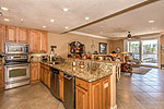 Granite counters in Kitchen at A206 Harbor Point Condos in StillWaters, Dadeville, AL_Lake Martin ALWaterfront condos for sale. Professional photos and tour by I Shoot Houses at Go2reassistant.com