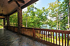 Spectacular view from mail level balcony at 480 Hickory Trail in River Oaks, Lake Martin - Alexander City,  AL. Professional photos and tour by Go2REasssistant.com