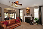 Living Room with fireplace at 9033 Black Cherry Trail, Pike Road, AL. Professional photos and tour by Go2REasssistant.com