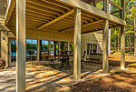 Terrace level covered patio at Cedar Point, Lake Martin - Equality,  AL. I Shoot Houses... photos & tour by Go2REasssistant.com