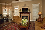 Living Room with fireplace at 9766 Faversham Ct, Lochshire, Pike Road, AL. Professional photos and tour by Go2REasssistant.com