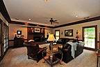 Den with fireplace at 6202 Henley Way in Henley Hedge, Montgomery, AL. Professional photos and tour by Go2REasssistant.com