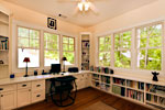 Private office/study at 40 Laurel Ridge, The Ridge, Lake Martin - Alexander City,  AL. Professional photos and tour by Go2REasssistant.com