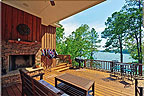 Covered deck and Lake view at 40 Laurel Ridge, The Ridge, Lake Martin - Alexander City,  AL. Professional photos and tour by Go2REasssistant.com