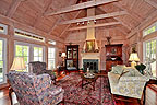 Living Room at 1031 Mallard Point, Jacksons Gap, AL on Lake Martin. Professional photos and tour by Go2REasssistant.com
