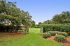 Garden gate at 8712 Marsh Ridge Drive, Montgomery, AL. Professional photos and tour by Go2REasssistant.com