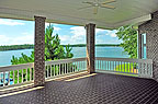 Enjoy spectacular sunset from your covered balcony at 188 Mountain View Lane, Still Waters Golf Community, Lake Martin - Alexander City, AL. Professional photos and tour by Go2REasssistant.com