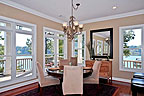 Dining Room with Lake Martin views at 49 Oaks Point in River Oaks, Lake Martin - Alexander City,  AL. Professional photos and tour by Go2REasssistant.com