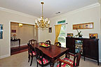 Dining Room at 8617 Pebble Creek in Sturbridge,  Montgomery,  AL. Professional photos and tour by Go2REasssistant.com