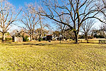 Barn, fenced pastures and pecan grove at historic Rose Hill Plantation, Montgomery, AL. Professional photos and tour by Go2REasssistant.com