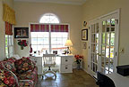 Office Sunroom at 1005 Smith Mountain Drive, Jacksons Gap, AL on beautiful Lake Martin. Professional photos and tour by Go2REasssistant.com