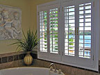 View from Master bath at 1005 Smith Mountain Drive, Jacksons Gap, AL on beautiful Lake Martin. Professional photos and tour by Go2REasssistant.com