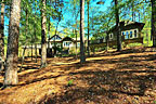 Lake side view at 48 Sweet Bay in Trillium, Lake Martin - Alexander City,  AL. Professional photos and tour by Go2REasssistant.com