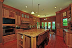 Open Kitchen with breakfast nook at 48 Sweet Bay in Trillium, Lake Martin - Alexander City,  AL. Professional photos and tour by Go2REasssistant.com
