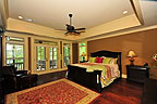 Master Suite at 421 Windy Wood, Windermere West, Lake Martin, Alexander City, AL. Professional photography and tour by Sherry Watkins, Go2REassistant.com