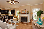 Greatroom at 94 Woodridge, Welch Cove at The Waters, Pike Road, AL. Professional photos and tour by Go2REasssistant.com