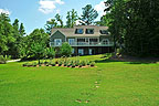 Lakeside view at 1875 Windermere West, Lake Martin - Alexander City, AL. Professional photos and tour by Go2REasssistant.com