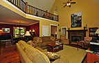 Open living offers lake views from most rooms at 1875 Windermere West, Lake Martin - Alexander City, AL. Professional photos and tour by Go2REasssistant.com